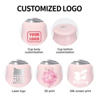 Vaso de Agua Personalizado al por Mayor de Acero Inoxidable de 5oz con Superficie de Plástico, Entrega Rápida, Alta Calidad, para Gimnasio, Oficina, Senderismo y Hogar
