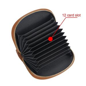 AndoBag - Cartera Pequeña de Cuero Genuino para Mujer, con Múltiples Ranuras para Tarjetas, Monedero Casual de Moda 2936 - Product Image 4