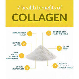 Poudre de protéines de collagène hydrolysé multi-sources à marque privée OEM avec acide hyaluronique, biotine et vitamine C - Product Image 5