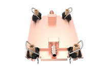 Bloc de refroidissement liquide pour processeur en cuivre haute puissance pour serveur 1U LGA4677 LGA4189 400W, refroidisseur liquide mince avec base en cuivre