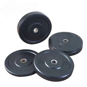 แผ่นน้ำหนักยางกันกระแทกสำหรับยกน้ำหนัก UC <span class=keywords><strong>UNIQ</strong></span> สำหรับการแข่งขันฟิตเนส ชุดแผ่นน้ำหนัก LBS สำหรับบาร์เบล - Product Image 5