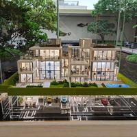Şehir Bina Modeli 3D Baskılı Evler Emlak Geliştirme Gayrimenkul 1:30 Villa İç Mekan Mimari Modeller 3D Model Tasarımı