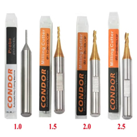 Sonde de coupe 1,0 mm 1,5 mm 2,0 mm 2,5 mm pour machine à découper les clés Xhorse CONDOR XC MINI Plus Dolphin XP-005 Dolphin XP-007 XC002