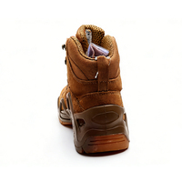 Bottes mi-mollet respirantes et légères en daim à lacets, avec semelle extérieure en PU+caoutchouc et doublure en maille, en tissu Oxford anti-siphon – Nouveauté très prisée