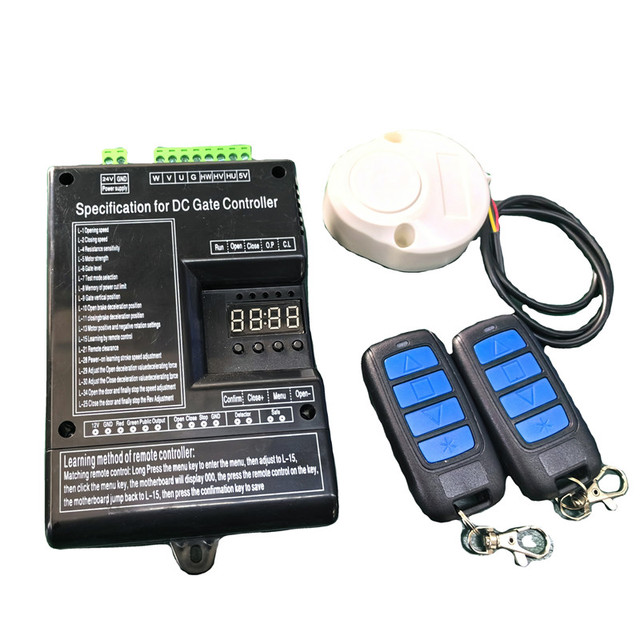 English Version 24V DC Motor PCB Automatic Remote Control Board for Boom Gate Barrier System