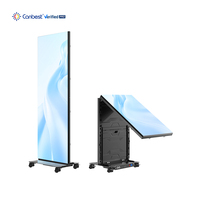 Layar LED Lipat Canbest Gob P2.5 P1.8 P1.5 Panel Poster LED Aluminium Die Casting Mudah Dibawa 5 Menit Pemasangan Video Wall LED