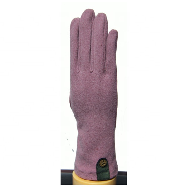 Зимние мягкие теплые женские замшевые перчатки на весь палец с манжетами и манжетами, уличные Защитные женские перчатки