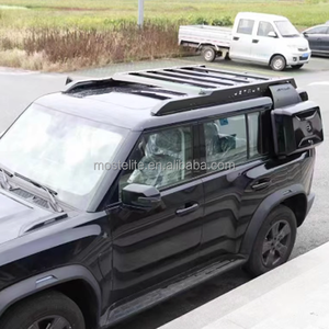 อุปกรณ์เสริมรถยนต์คุณภาพสูง แร็คหลังคาอลูมิเนียมแบบถอดได้ สำหรับ Jetour T2 Traveler - Product Image 3