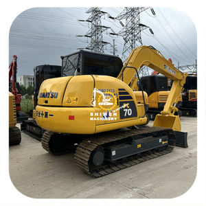 Excavatrices d'occasion de haute qualité KOMATSU PC70-8, petites machines de terrassement, excavatrices Komatsu d'occasion PC70 PC110 PC130 à vendre - Product Image 1