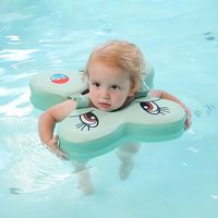 WaterDream Gilet de Natation pour Bébés et Enfants, Anneaux Flottants Sous les Bras en Tissu Sain, Légers et Durables, Aide à la Natation pour 3-4 Ans