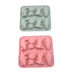 Silicone Animal Cake Mold 3D Baking Mould Non Stick Reusable Candy <b>Chocolate</b> Ice Cube Tray Candle and Resin DIY Crafts - Product Image 3