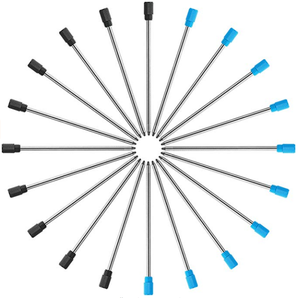 Formato speciale Nero Rosso <span class=keywords><strong>Blu</strong></span> 2.75 pollici Penna A Sfera <span class=keywords><strong>Ricariche</strong></span> per il Cristallo Dello Stilo Penne Personalizzare Beadable Sostituzione Penne Inchiostro - Product Image 2