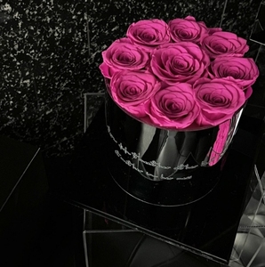 Venta al por mayor Regalo del Día de San Valentín Rosas naturales preservadas Flores artificiales en caja Duradera Eterna Inmortal para siempre - Product Image 6