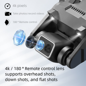 Drone télécommandé transfrontalier RG700PRO avec écran de 4,5 pouces, 5G, flux optique sans balais, évitement d'obstacles laser, positionnement GPS - Product Image 4