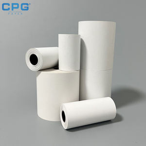 Rollo de Papel Térmico para Recibos de Alta Calidad al por Mayor, 80x60mm, para Casilleros Express, Estacionamientos, Impresión de Boletos - Product Image 1