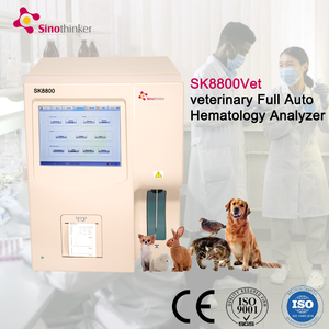 Analyseur d'hématologie vétérinaire réutilisable Sinothinker, différentiel à 3 parties, analyse automatique <span class=keywords><strong>CBC</strong></span>, 30 échantillons/heure pour chiens et autres animaux vétérinaires - Product Image 2