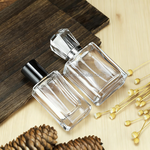 30ml/50ml Kare Cam Parfüm Şişesi İnce Sis Sprey Pompası Taşınabilir Seyahat Yeniden Doldurulabilir Cilt Bakımı/Yüz Toniği/Essential Glass - Product Image 6