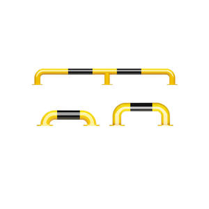 ตัวล็อกป้องกันการชนชนิด M ท่อเหล็กรูปตัวยูสำหรับจอดรถบล็อกถนนเพื่อจอดรถกรวยจราจร - Product Image 2