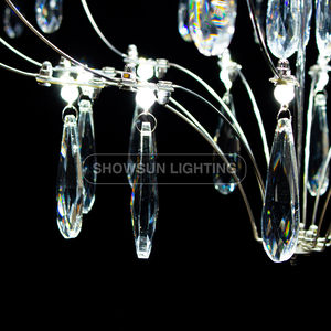 Lampadario lucciola Villa Hall luce moderna di lusso creativo lampadario stellato ristorante lampada da soggiorno - Product Image 5