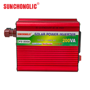Biến tần năng lượng mặt trời một pha Sunchonglic 12V 220V 50Hz 200VA sóng sin biến đổi - Product Image 1
