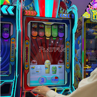 Playfun Games Quick Rush Machine d'arcade de récompense à monnayeur, jeu de compétences à tickets, pour 1 ou 2 joueurs