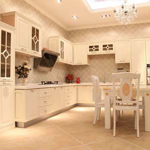 Muebles de Gabinete Completos de Estilo Europeo, Fabricante de Gabinetes de Madera Personalizados para Restaurantes para Toda la Casa - Product Image 1