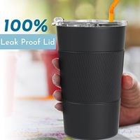 Tasse de refroidissement instantané en acier inoxydable-Le noyau de gel gelé refroidit les boissons en 1 minute pour un rafraîchissement sans effort à tout moment