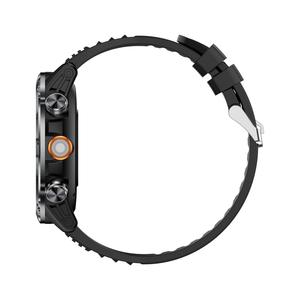 Reloj Inteligente AK91 con Llamadas por Bluetooth, 100 Modos Deportivos, Pantalla HD de 1.7'', Linterna Integrada, Brújula, Batería de 1000 mAh para Hombres, Deportes al Aire Libre - Product Image 6