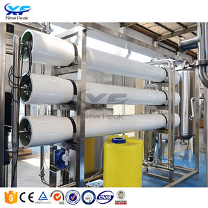 Système de traitement d'eau par osmose inverse commercial avec <span class=keywords><strong>pompe</strong></span> de filtration UV ozone et PLC, capacité de 1000 L/heure - Product Image 4