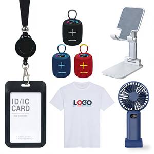 Promotional Electronic <b>Gift</b> Set Custom Logo Fan Flash Disk Phone Holder Speaker for Client Giveaways - Product Image 2
