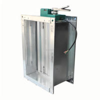 Amortisseur de conduit carré sensible, amortisseur de contrôle de volume électrique, adapté aux conduits CVC