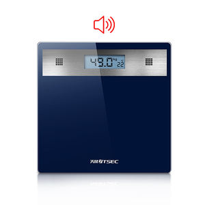 Özel renk logo çok dilli <span class=keywords><strong>LCD</strong></span> ekran ses denge dijital insan vücudu kompozisyon akıllı ölçekli vücut ağırlığı - Product Image 4