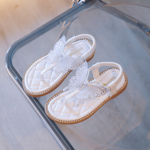 Chaussures pour enfants en gros, chaussures de princesse à bout orné de strass - Product Image 5