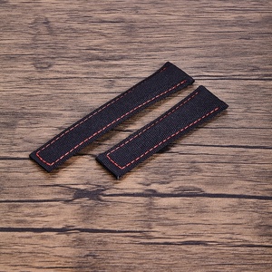 Nueva correa <span class=keywords><strong>de</strong></span> <span class=keywords><strong>reloj</strong></span> <span class=keywords><strong>de</strong></span> nailon y cuero al por mayor para relojes <span class=keywords><strong>Omega</strong></span> <span class=keywords><strong>de</strong></span> alta gama para <span class=keywords><strong>hombre</strong></span>, transfronteriza, 20mm/22mm - Product Image 4