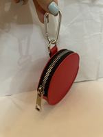 Porte-monnaie rond en cuir PU de haute qualité avec fermeture éclair, motif litchi, pour écouteurs, excellent cadeau d'affaires, disponible en plusieurs couleurs