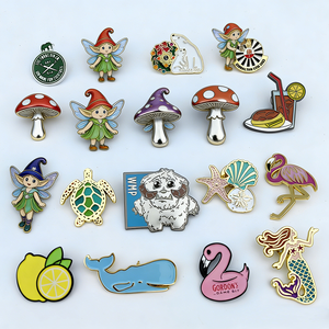 Meilleures ventes : Pin's en métal émaillé à thème dessin animé, broche anime personnalisée, accessoires vestimentaires - Product Image 1