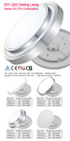 Offres Spéciales SAA CB TUV 3 ans de garantie 12w 18w 24w Surface Montage D'intérieur chine Décoration Ronde led plafonnier