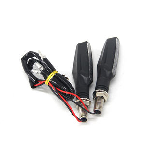 Autodragons ABS 12V universel moto 12LED <span class=keywords><strong>clignotant</strong></span> <span class=keywords><strong>dynamique</strong></span> jaune coulant feu arrière clignotants IP67 - Product Image 4