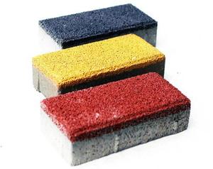 Pavé de briques de Patio à emboîtement autoclavé briques <span class=keywords><strong>d</strong></span>'argile céramique minces paysage perméable solide matériau de brique de béton naturel - Product Image 1