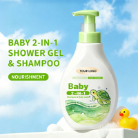 Produits de soin pour bébés en gros, gel douche et shampoing pour enfants 2 en 1, soin hydratant et nourrissant pour bébés, lait de bain pour nourrissons