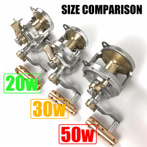 Rapporto di velocità 2025 nuovo moltiplicatore interamente in metallo 1.7:1 trascinamento Max 27kg per la pesca alla traina in acque profonde BigGame - Product Image 3