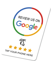 PVC-Karte Smart Tap RFID PET NFC QR-Code-kompatibel Google Review Business Reputation für Hotel zahlung Digital 1k Bewertungen