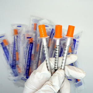 <span class=keywords><strong>Jeringa</strong></span> Veterinaria <span class=keywords><strong>de</strong></span> 0.5ml y 1ml para Inyección <span class=keywords><strong>de</strong></span> <span class=keywords><strong>Insulina</strong></span>, Herramienta Esencial Desechable, <span class=keywords><strong>Jeringa</strong></span> para <span class=keywords><strong>Insulina</strong></span> <span class=keywords><strong>de</strong></span> 100 <span class=keywords><strong>Unidades</strong></span> con Aguja U100 - Product Image 6