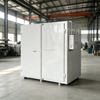 Four de cuisson industriel électrique pour peinture en poudre, à circulation d'air uniforme, pour séchage par lots