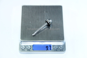 Thép không gỉ din7504k hình lục giác đầu tự khoan vít với EPDM máy giặt cho tấm kim loại - Product Image 5