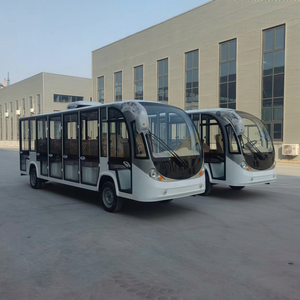 Bus électrique de tourisme 5 places certifié CE, modèle 2026, en promotion, avec batterie au plomb-acide, vitesse 45-50 km/h, idéal pour les parcours de golf et les parcs. - Product Image 1