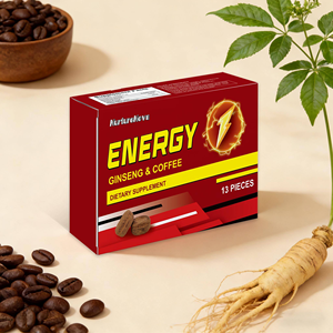 Suplemento Dietético de Ginseng y Café, 13 Tabletas por Caja, Tabletas Prácticas <span class=keywords><strong>para</strong></span> Llevar, Formuladas con Ginseng y Café - Product Image 4