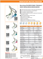 TTLTES Compteur multifonctionnel de qualité de l'eau PH/Cond./TDS/Sal. Testeur 0.00 ~ 14.00PH Gamme