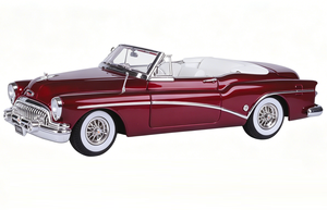Modellino Auto d'Epoca Americana Classica del 1953 in Scala <span class=keywords><strong>1</strong></span>:<span class=keywords><strong>18</strong></span>, Lusso Vintage Open Top in Lega Pressofusa, Roadster Antico Anni '50 Edizione Limitata - Product Image 2