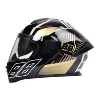 Les nouveaux casques de moto modulaires pour adultes, double visière, sécurité, design classique, casque cross, fabricant